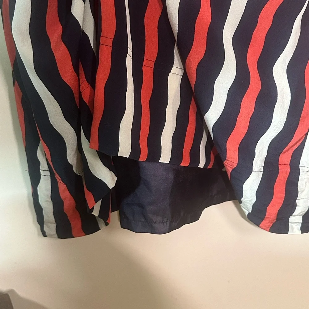 MARC JACOBS | 100% Silk Wavy Striped Dress - Picture 6 of 8